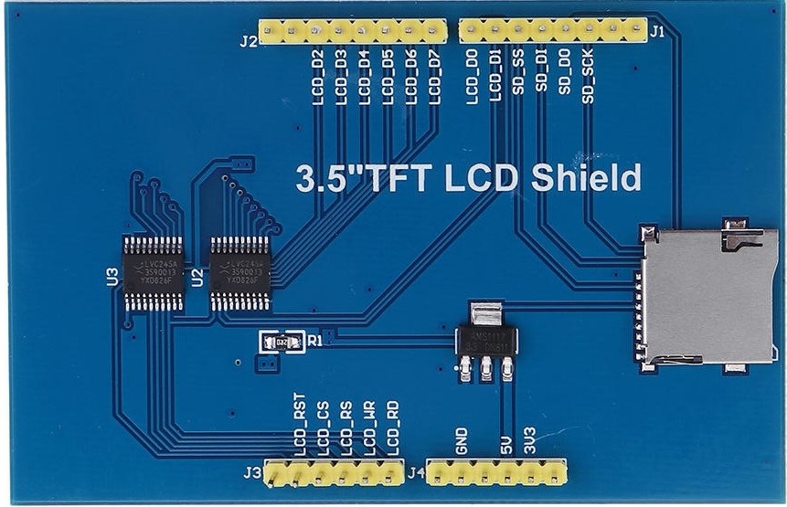 3.5 INCH-TFT LCD SHIELD 